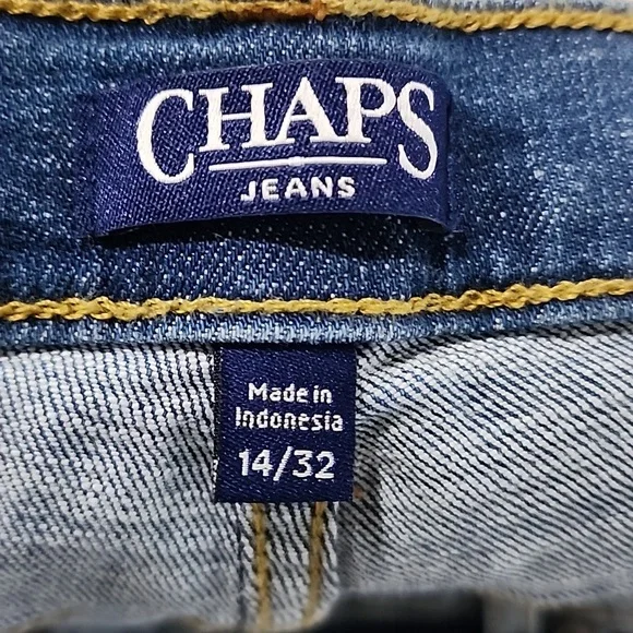 Chaps Vintage Inspired Slim Boyfriend Jeans New With Tags - Picture 9 of 14